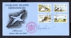 Falkland Islands - 1985 Albatrosses First Day Cover Signed by Governor Rex Hunt