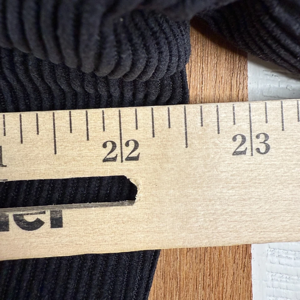 Blazer Pana Para Hombre 42L Negro 2 Botones Vittorio St Angelo Muesca Solapa Invierno Foto 3 de 4