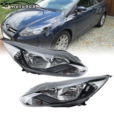Scheinwerfer links+Rechts für Ford Focus MK3 2011-14 Halogen Frontscheinwerfer