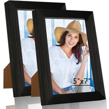 Picture Frames,5x7 picture frame Set of 2,Picture Frame with HD Plexiglass,Di...