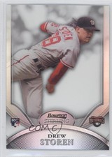 2010 Bowman Sterling Refractor 8/199 Drew Storen #18 0w7