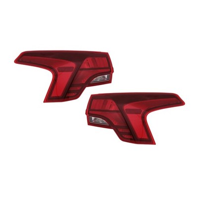 For Hyundai Santa Fe 2019-2022 Tail Light Driver And Passenger Side | Pair Outer