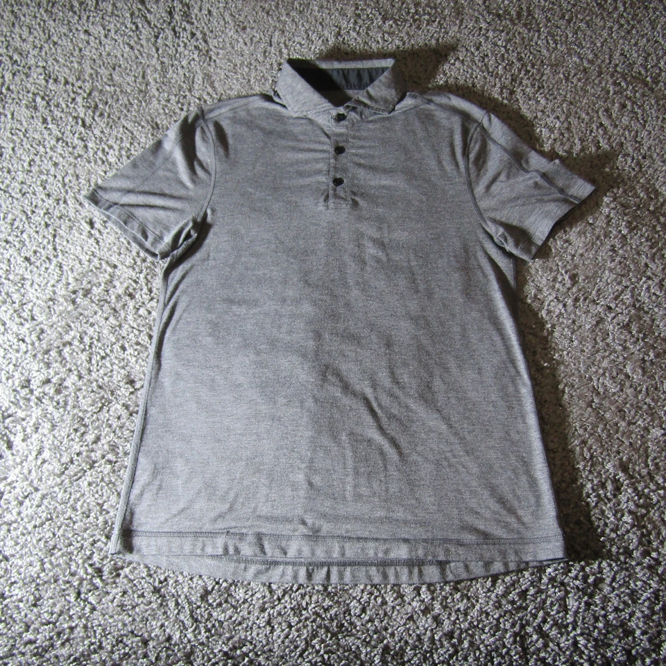 Lululemon Polo Shirt Mens XL Evolution Lot Of 2 Office Breathable Golf Casual - Image 2 of 4
