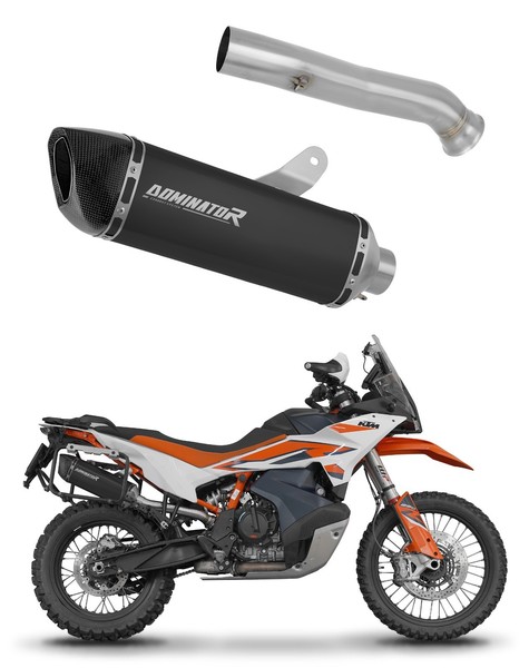 890 Adventure / R 2021 - 2025 SchalldäMpfer Auspuff HP6 Schwarz Dominator-image