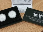 2021 WS $1 Silver Eagle Reverse Proof 2-Coin Designer Edition Set OGP