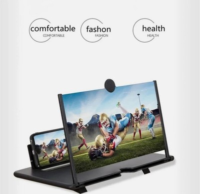 14'' Screen Magnifier for Cell Phone,3D HD Magnifying Projector Screen Enlarger