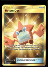 Pokemon Rotom Dex Holofoil 159 Sun & Moon Rare Secret on eBay