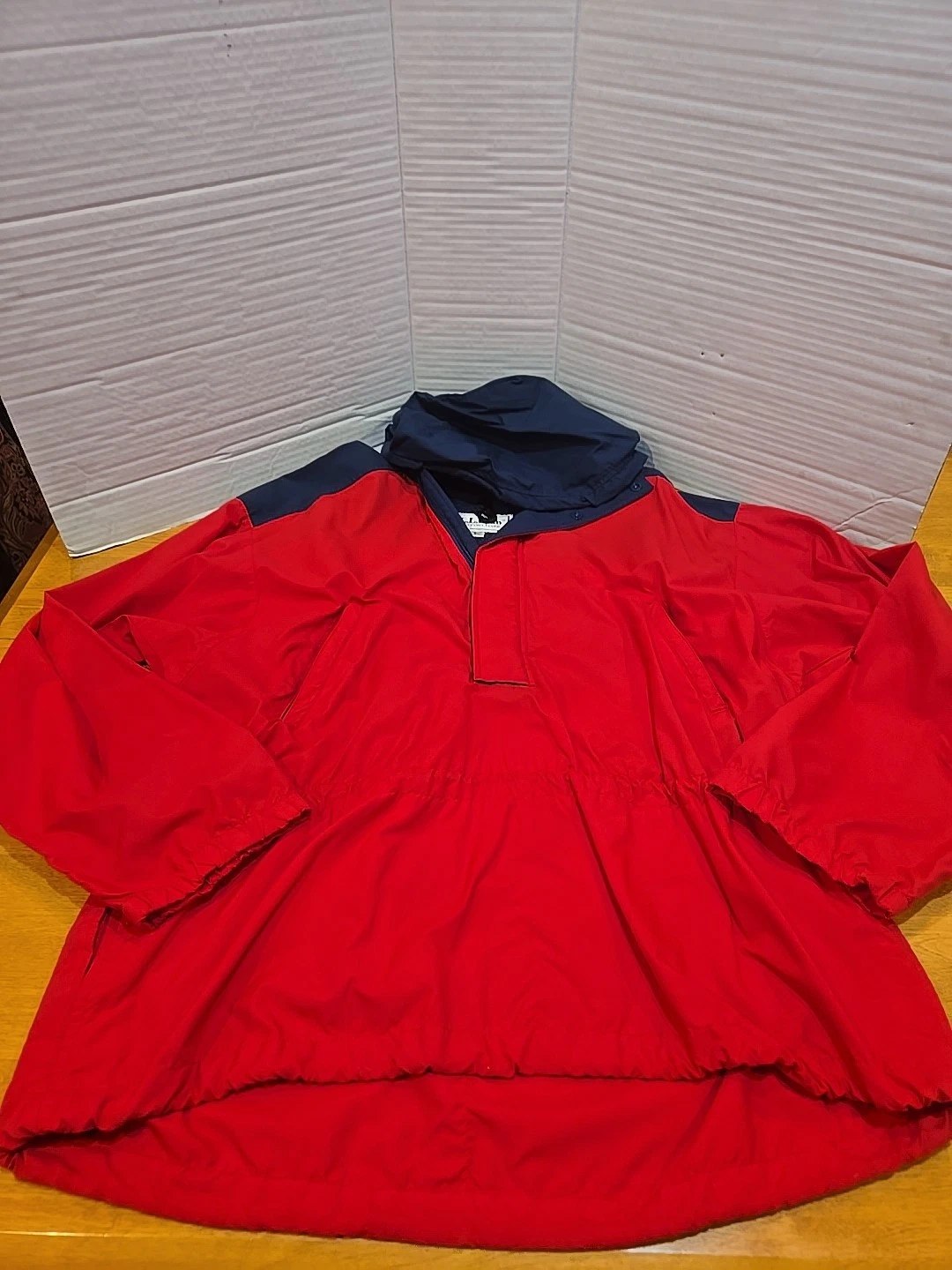 LL Bean Jacket Mens L Anorak Midweight Vintage Hooded Skiing Maine Gorpcore
