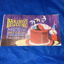 Betty Crockers Bakings Believing Recipe Booklet Vintage Cookbook Collectible