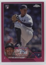 2023 Topps Chrome Update Magenta Refractor 243/399 Jhony Brito #USC81 08jk