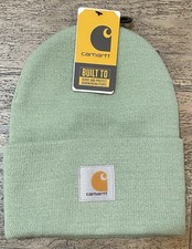CARHARTT Knit Cuffed Beanie NEW WITH TAGS Unisex  A18-L08 JADE