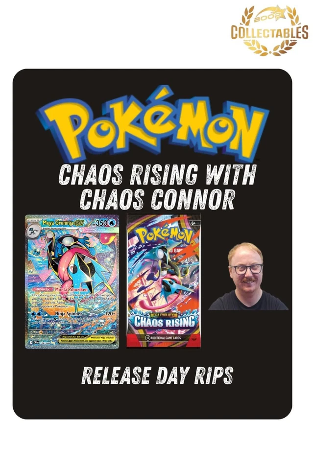 Chaos Rising $1 Pack Start Release Day Rips with Connor!