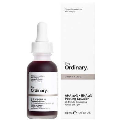 The Ordinary / AHA 30% + BHA 2% Peeling Solution / 30ml Rot / Neu / Orig. DECIEM
