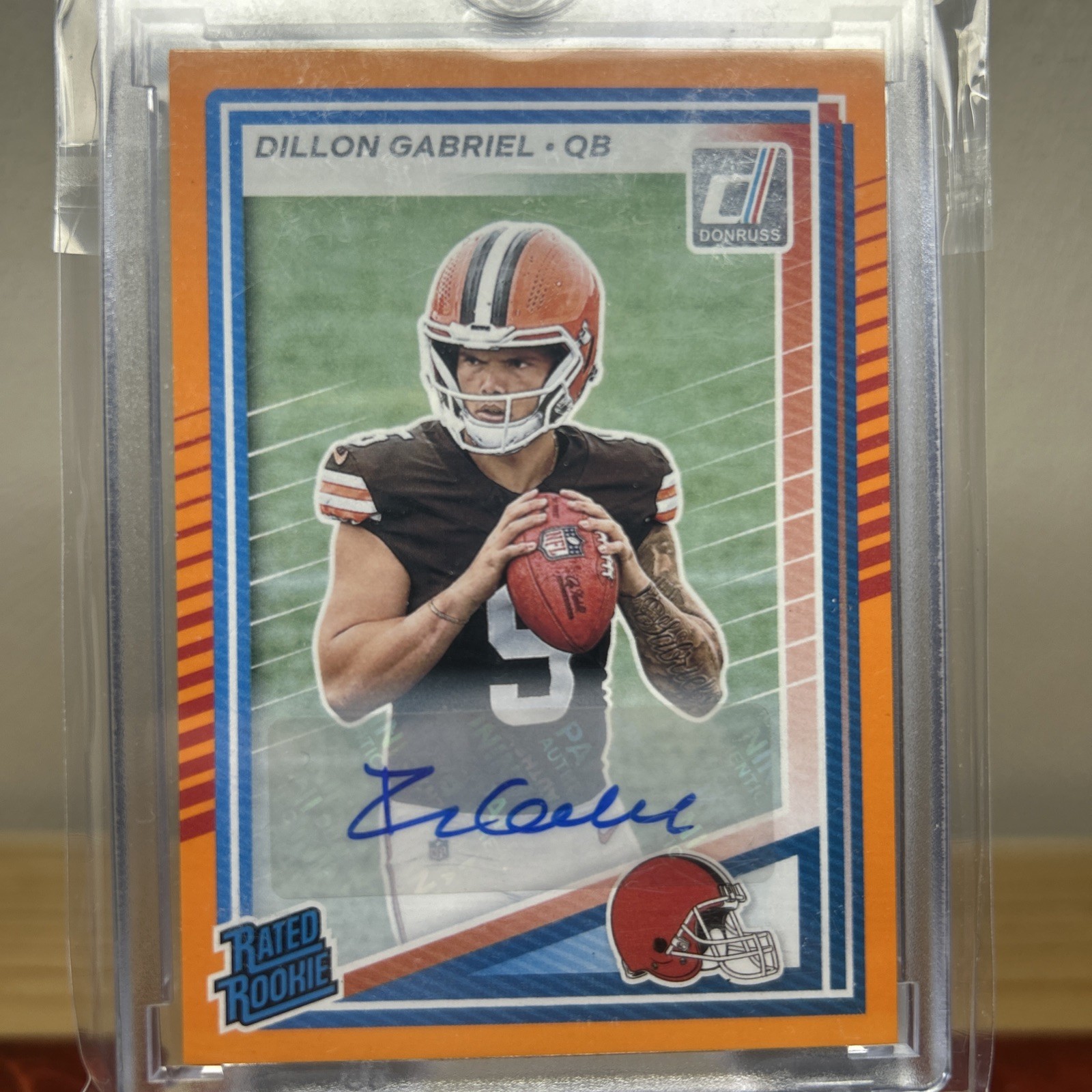 2025 Panini Donruss - Rated Rookie Dillon Gabriel #316 Orange Autographs (AU,...