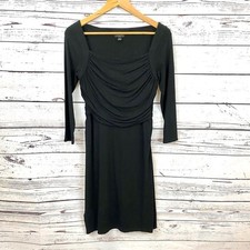Ann Taylor Black Stretch Dress Size 4