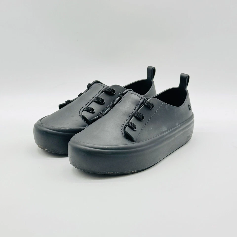 Mini Melissa Zapatos Niñas 10C Negro Jalea Tenis Ballet Planos Ultra Niña Zapatos Foto 4 de 4