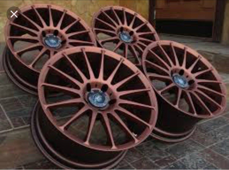 Crimson Club Linea Wheels 17x7 4x100 RARE!! Made In Japan Needs