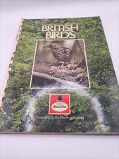 Craven Black Cat - Vintage Cigarette Cards in Album, British Birds