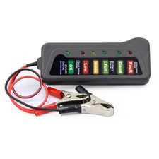 Mini 12V Car Battery Tester Digital Alternator Tester 6 LED Car Diagnostic Tool