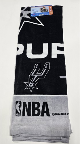 NBA San Antonio Spurs Basketball Team Beach Towel 30x60 Inches Team Colors - Picture 2 of 6