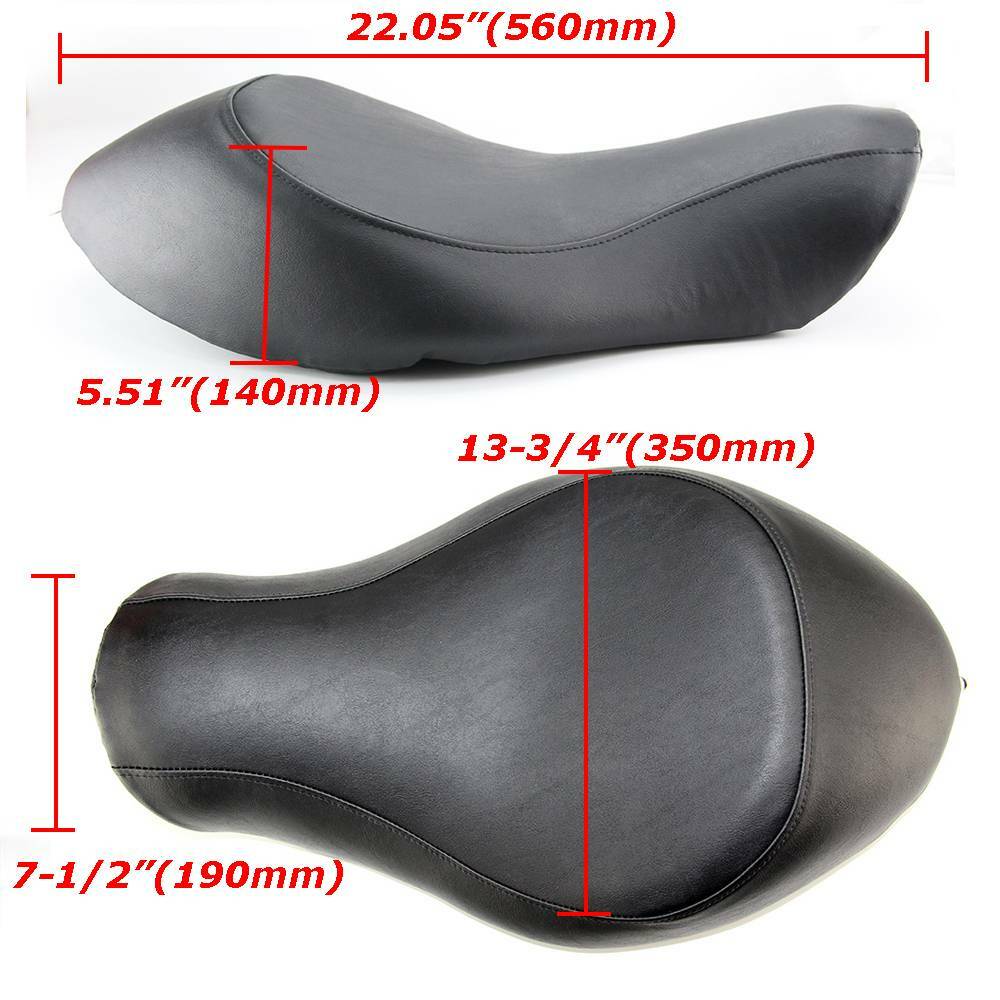 Driver Rider Solo Seat For Harley Sportster Iron 883 XL 1200