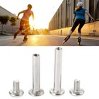 10Pcs/Set Inline Roller Skates Parts Axle Screws Skate Shoes Wheel Screw Rod Nut