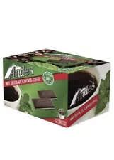 12 Count - Andes Mint Chocolate Flavored Coffee Keurig Compatible Pods Apr 2025