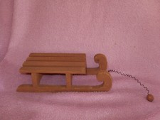 Alter Schlitten Winter Deko