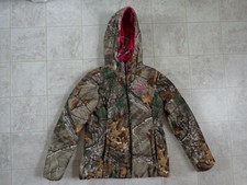 Realtree Women's Size S (34-36) Xtra Camo Fleece Lined Hooded Jacket,very Nice  