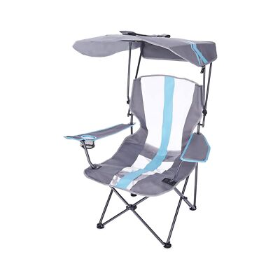 Kelsyus Original Foldable Canopy Chair for Camping, Tailgates, and