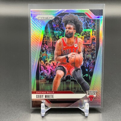 2024-25 Panini Prizm - Coby White #70 Silver Prizm TTC3656