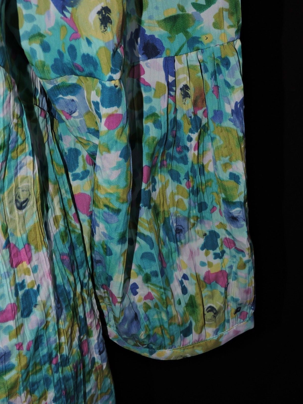Soft By Avenue Peasant Blouse Shirt Spring Boho Floral Top Spring size 2X 22 24 image 6