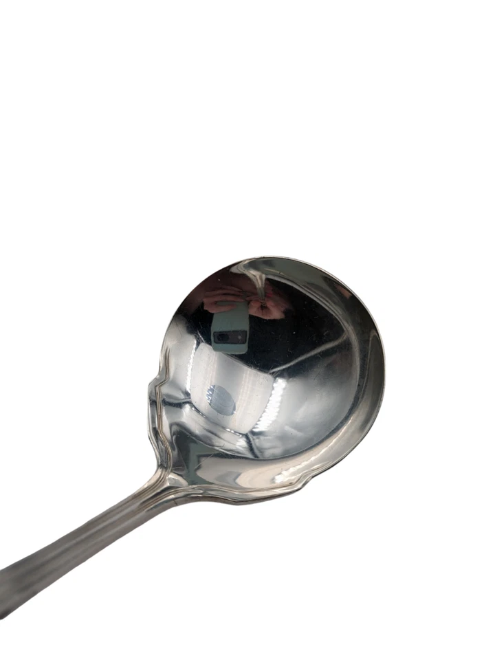 Gravy Ladle ~ Clinton by Rogers International Silverplate Flatware 7 1/4" - Image 4 of 4