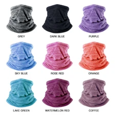 Fleece Neck Warmer Gaiter Windproof Ski Face Mask Winter Outdoor Keep Warm Mask