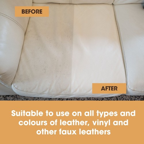 Leather Care Kit Leather Cleaner & Leather Conditioner Protector Sofa Car Seat - Picture 4 of 8