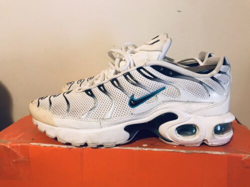 2017 Youth Nike Air Max Plus BG Dirty Cactus White Size 6.5Y Used Rare Running  - Picture 1 of 8