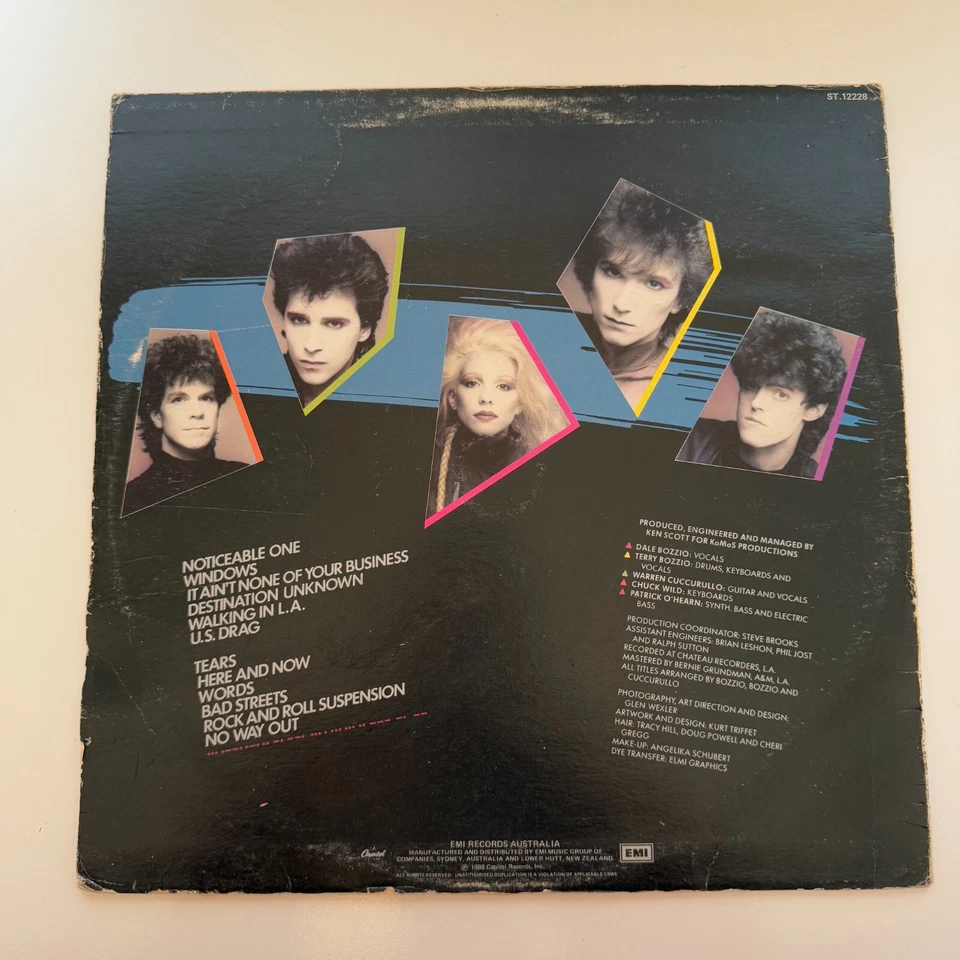 Missing Persons - Spring Session M (1982, Vinyl Record) Rare - Image 2 of 4