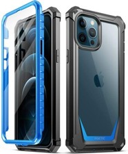 For iPhone 12 Pro Max Case with Screen Protector Rugged Full Body Hard Cover