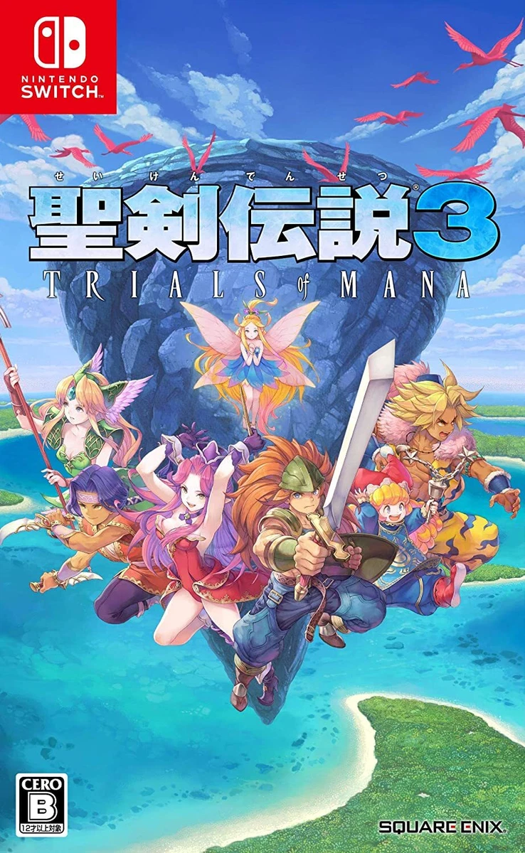 Legend Of The Holy Sword Trials of Mana Legend Of The Holy Sword 3 Switch Japanese Seller | eBay