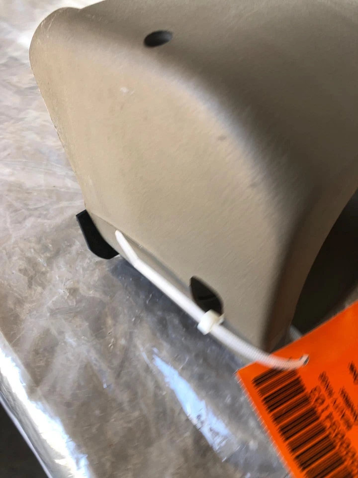 2001 JAGUAR S-TYPE carcaça de coluna de direção tampa superior e inferior sedã fabricante de equipamento original - Imagem 2 de 4