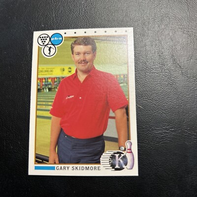 Jb16 PBA Pro Bowlers KingPin Bowling 1990 #49 Gary Skidmore