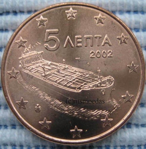 Griechenland 1+2+5 Euro-Cent Münzen Euromünzen coins moedas Jahr nach Wahl - Bild 4 von 17