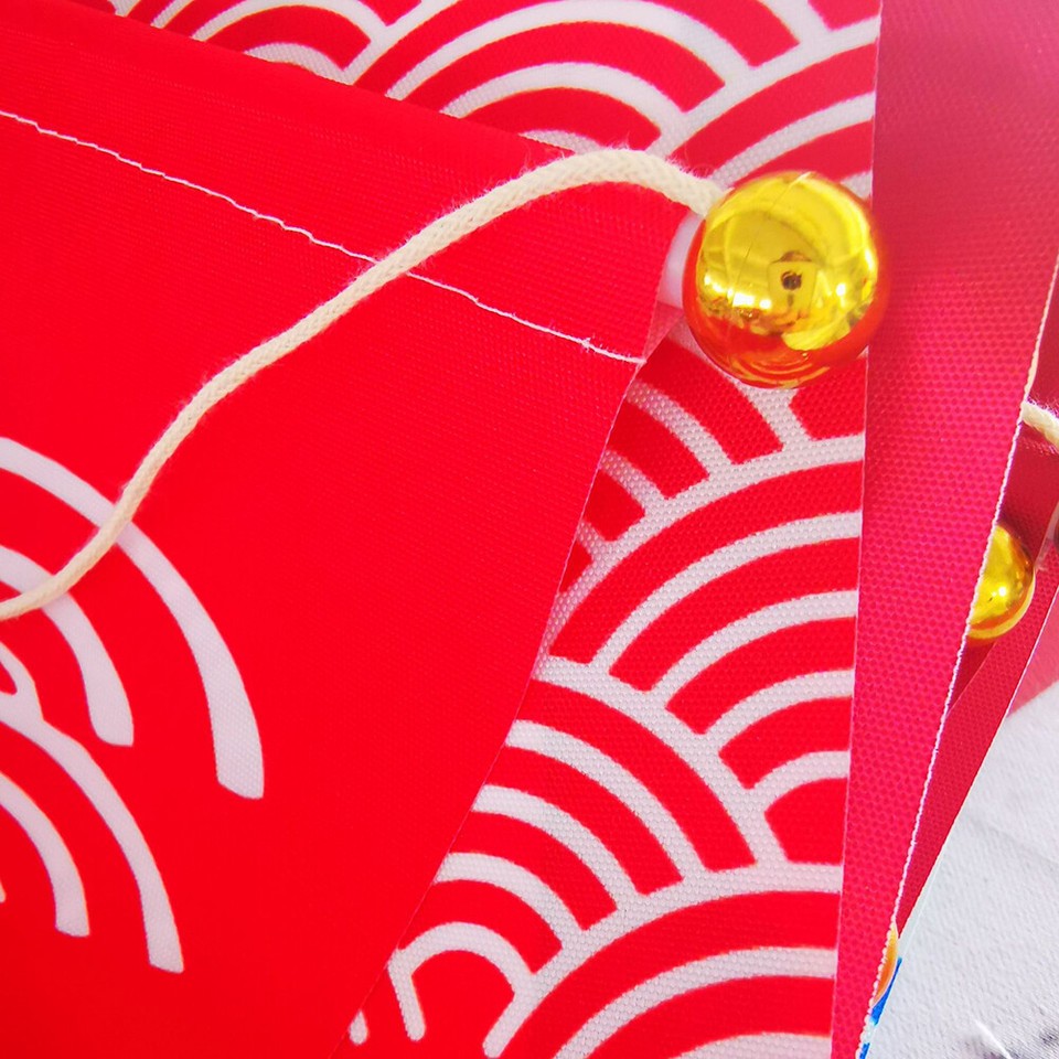 Lucky Cat Restaurant Colour Flag Japanese Style String House Banners