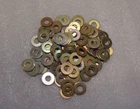 FLAT STEEL WASHERS AN960-8 / NAS1149FN832P SET OF 100 EACH NEW