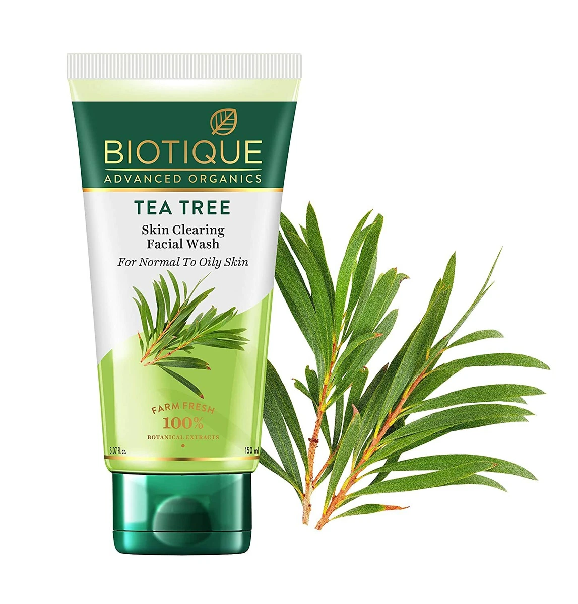 Biotique Tea Tree Skin Clearing Normal to Oily Skin Face Wash