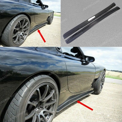 For Mazda RX7 FD3S Carbon Fiber Side Skirt Under Board Extension Addon Bodykits - Picture 1 of 15