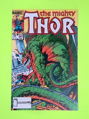 Thor #341 Vol. 1 1984 Marvel Comics 1st App 7.5 Comic Book A62-34