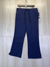 Cherokee Workwear Navy Modern Classic Petite Small Womens Scrub Pant Bottoms NWT