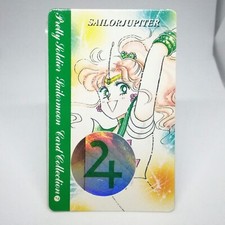 7 Sailor Jupiter Makoto Kino Sailor Moon collection card Pretty Soldier