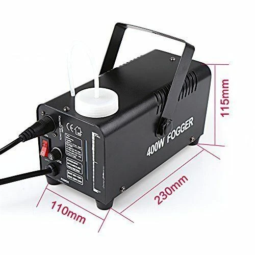 🙂 MÁQUINA DE HUMO DE NIEBLA PROFESIONAL 400W CON CONTROL REMOTO 3 MT. fiesta